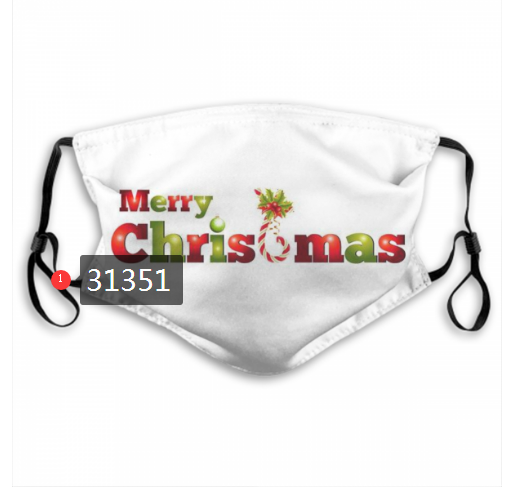 2020 Merry Christmas Dust mask with filter 72